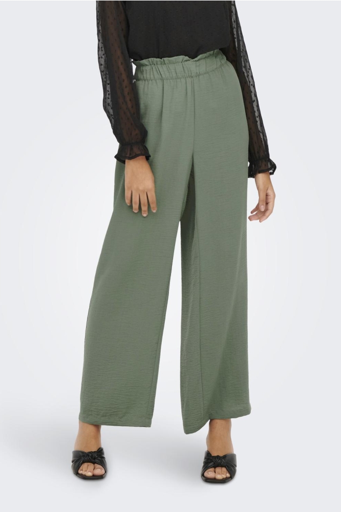 JDYDIVYA HW WIDE PANTS WVN NOOS 15271184 SEA SPRAY